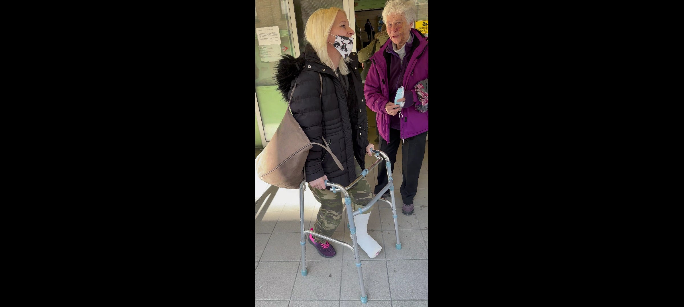 Slwc woman covid video