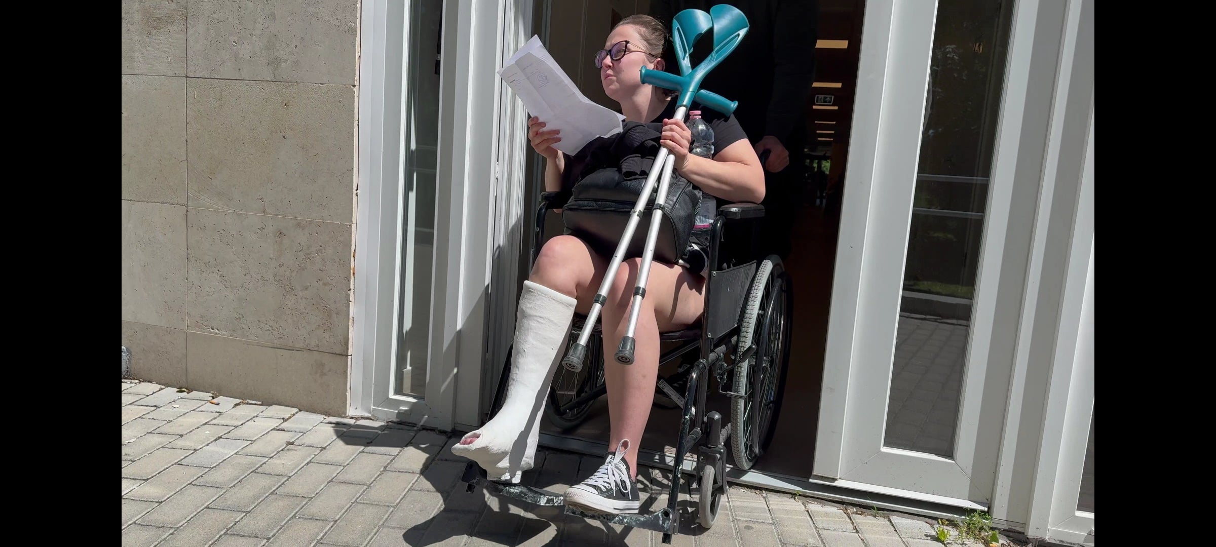 Young girl slwc wheelchair video