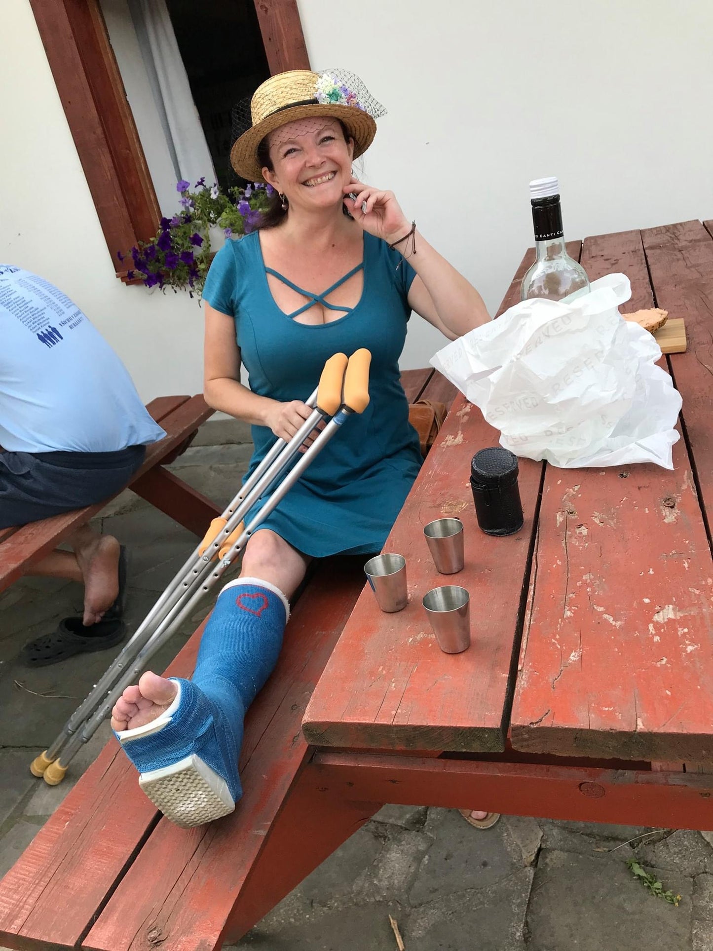 nice woman in fiber slwc